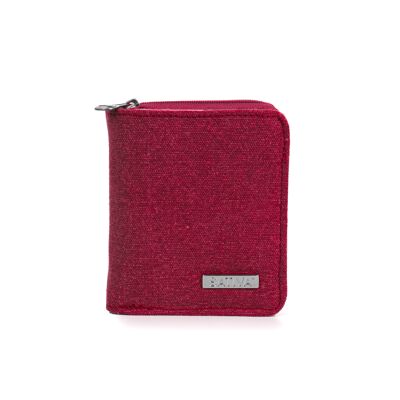 Cartera de cáñamo Sativa - rojo