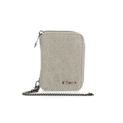 Sativa Hemp Wallet with Chain - ice