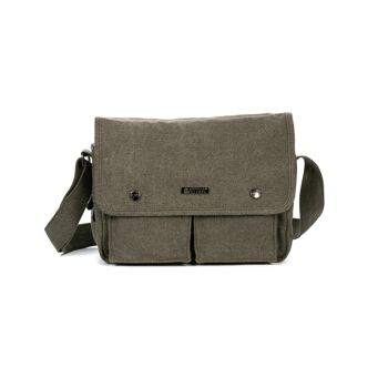 Sac porté épaule Sativa Hemp Medium - kaki 1