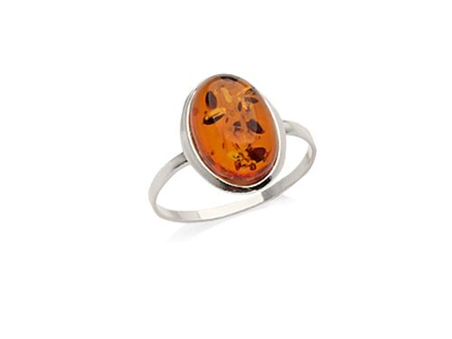 Bague argent ambre_km246pr