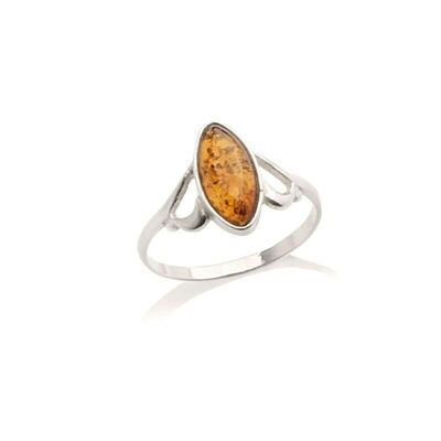 Bague argent ambre_amp00114r