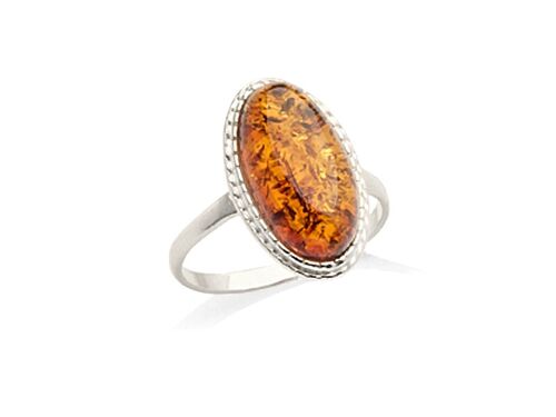 Bague argent ambre_km157pr