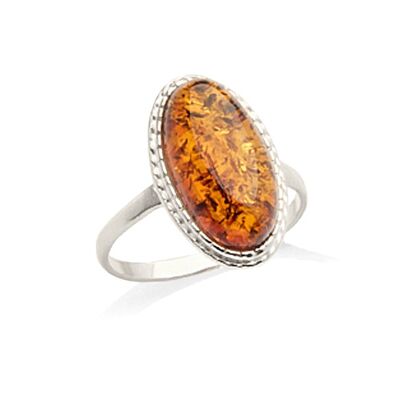 Bague argent ambre_km157pr