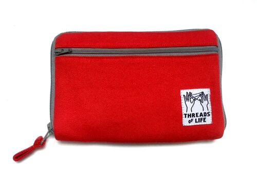 Medium Diabetes Kit Case  - Red