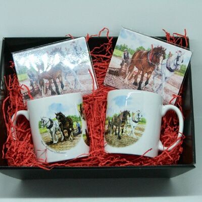 Tea 4 Two, Heavy Horse gift set.