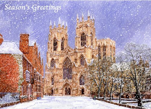 Christmas Card, Winter’s magic York.