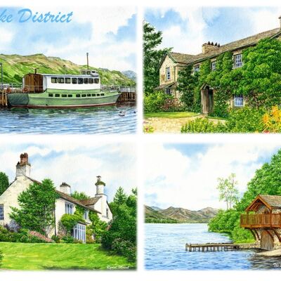 Carte, Lake District Multi image 1 ( GC/ LD 18 )