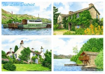 Carte, Lake District Multi image 1 ( GC/ LD 18 )