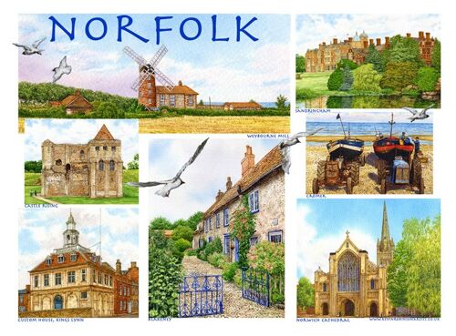 Card, County of Norfolk multi Image