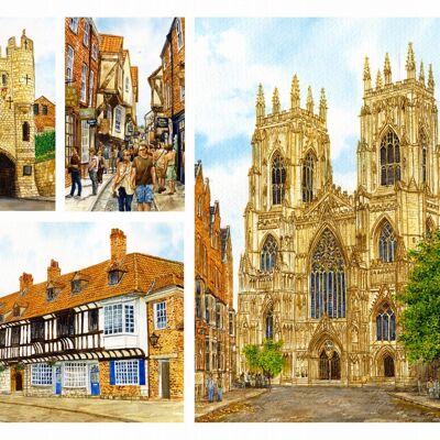 Carte, York Multi image.