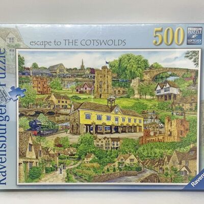 Flucht in die Cotswolds. Puzzle mit 500 Teilen.