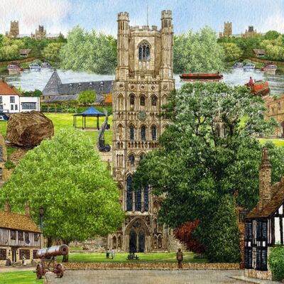 Montaggio di Jigsaw Ely, Cambridgeshire.