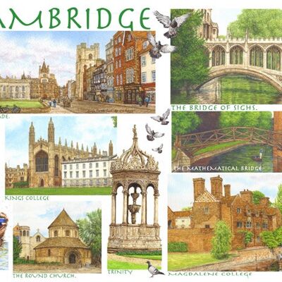 Carte , Cambridge multi-images