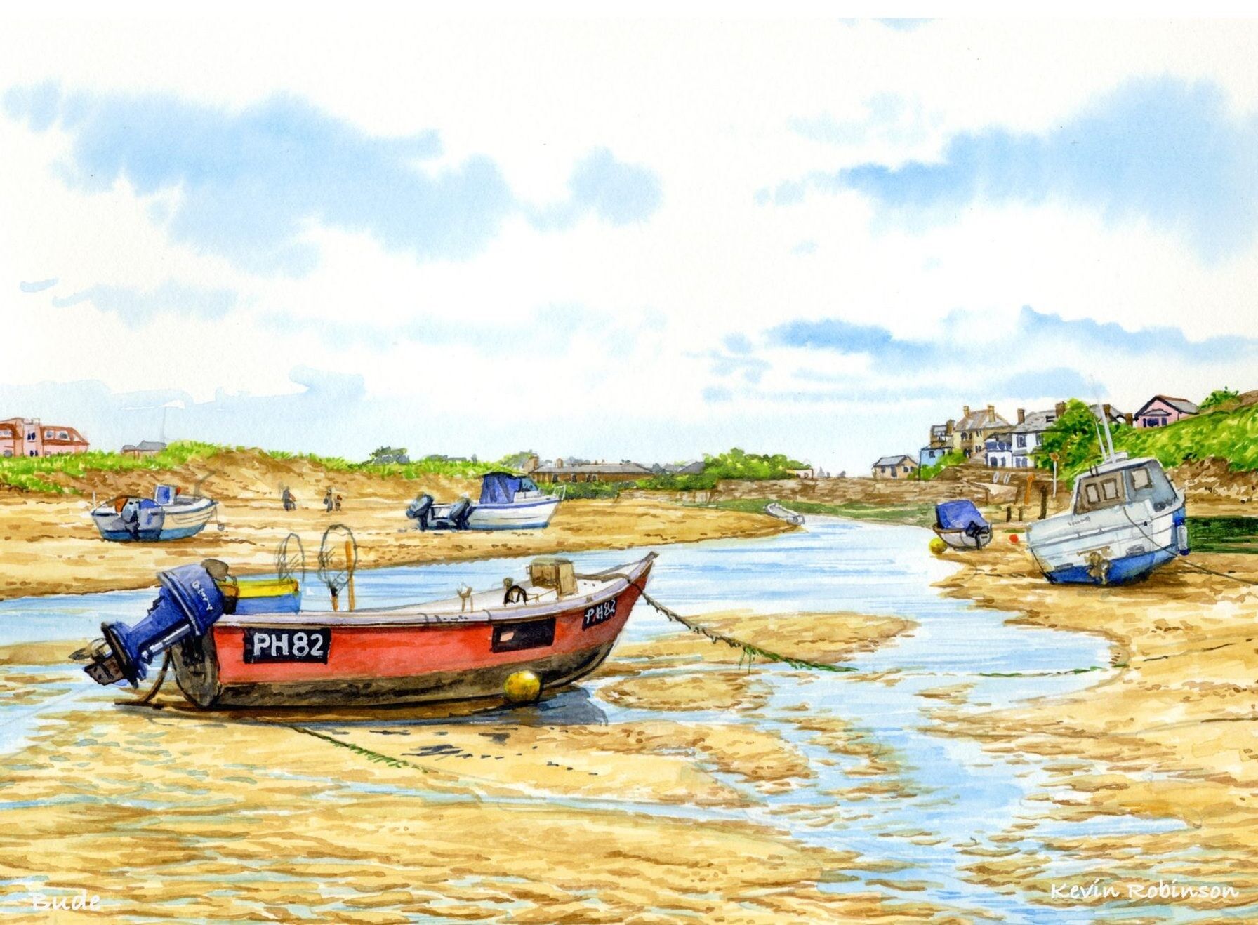 Carta, Bude. Cornovaglia