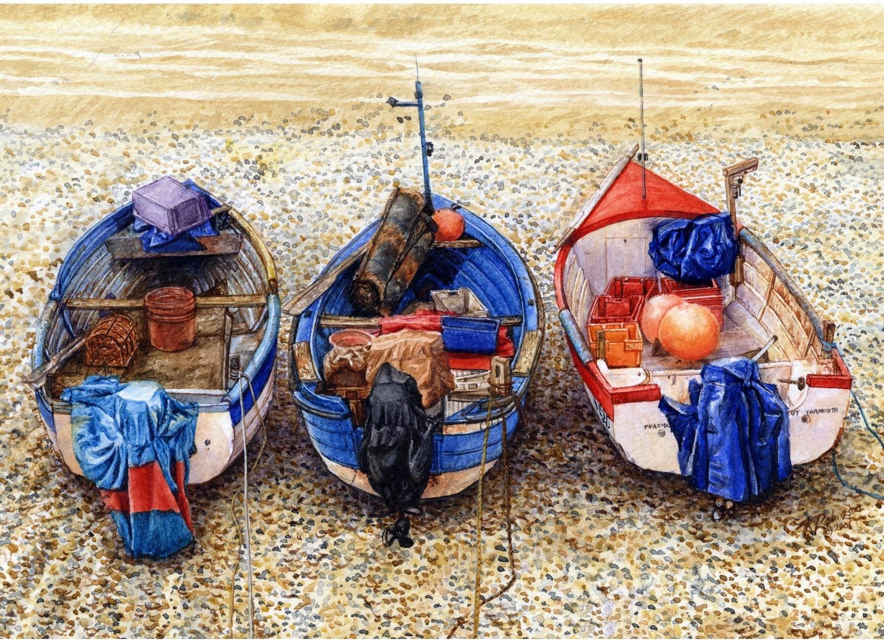 Carte, Sheringham Beach Norfolk.