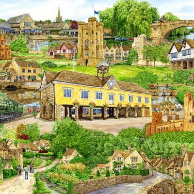 Montage de puzzle Cotswold.