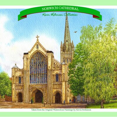 Kathedrale von Norwich. Norfolk Puzzle 1000 Teile