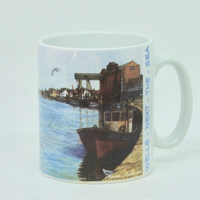 Mug, Wells Next the Sea Quay. Norfolk