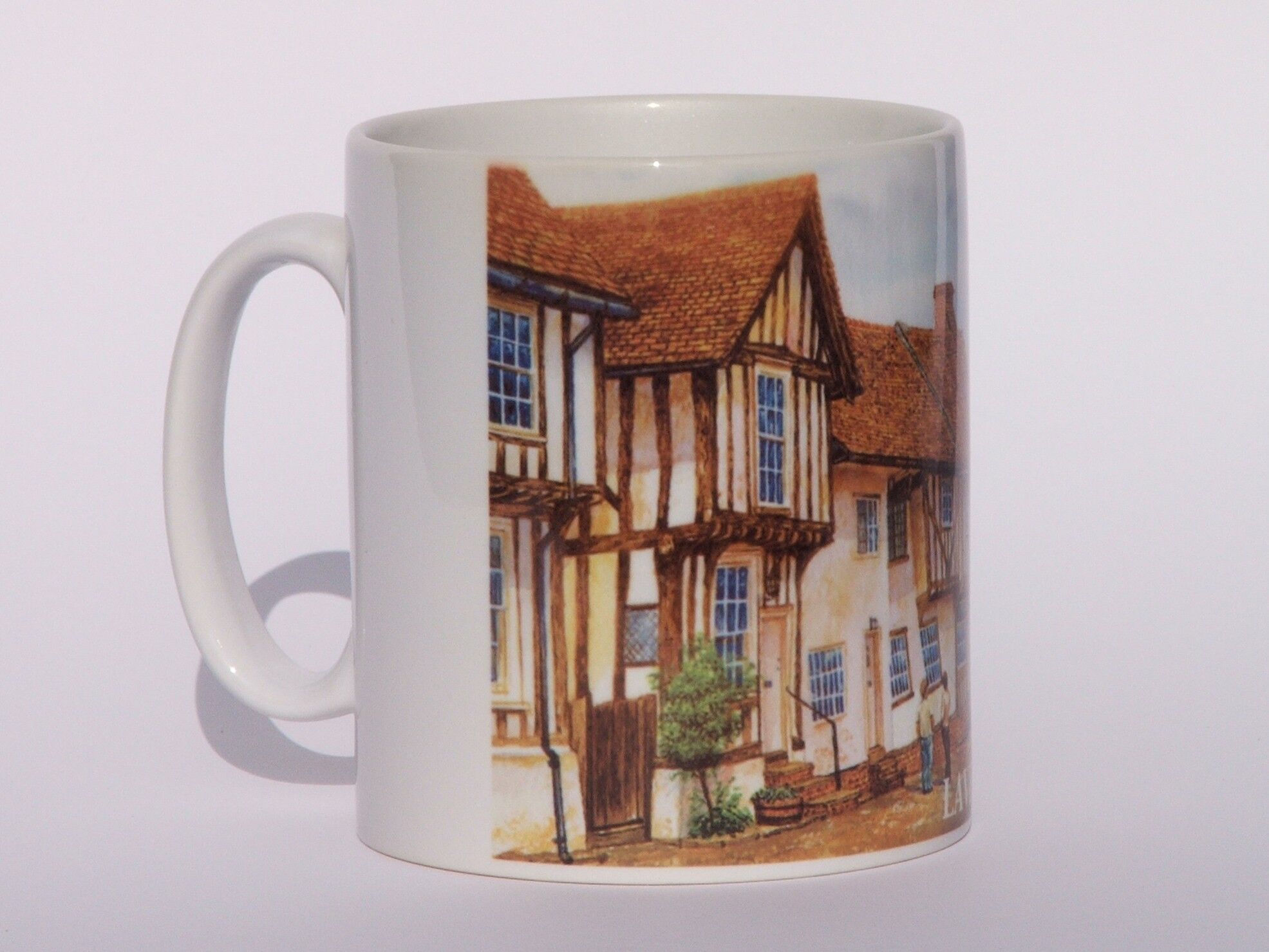 Suffolk. Lavenham Church Street.Mug