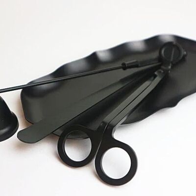 Kit de accesorios para velas - Negro