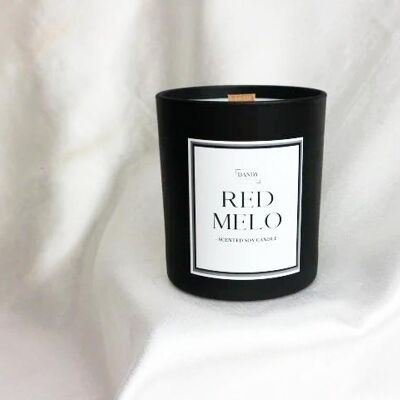 Red Melo Candle