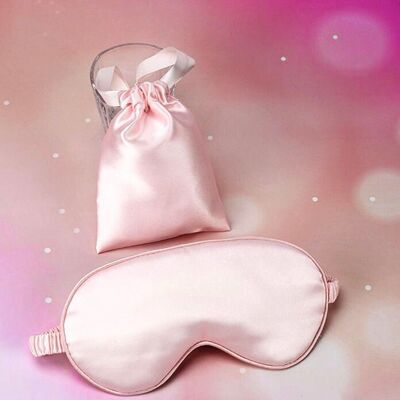 Silk Sleep Mask - Naked Pink