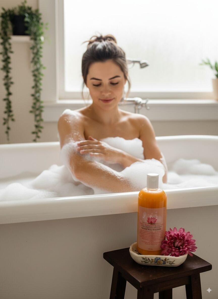 Natural Brightening Body Wash (Carrot) (SULFATE FREE)