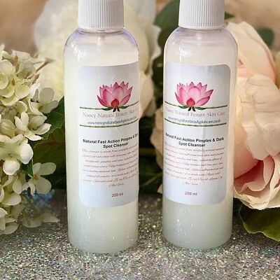 Natural Fast Action Pimples and Dark Spot Cleanser
