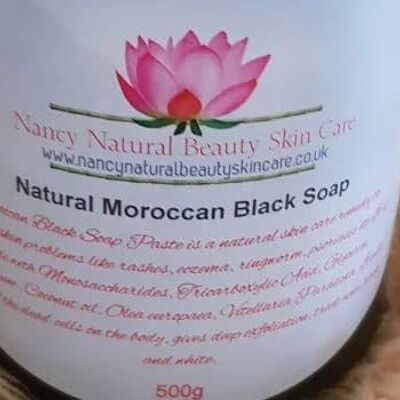 Natürliche marokkanische schwarze Seife