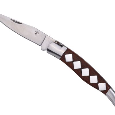 "Rhombe" folding knife in rosewood