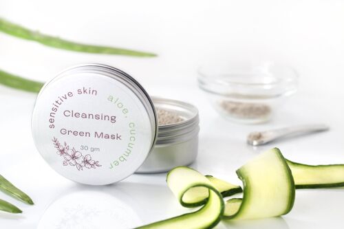 Cleansing green mask