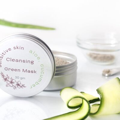 Cleansing green mask
