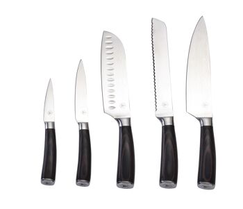 Couteaux de cuisine Inspiration Damas 5 pièces 1
