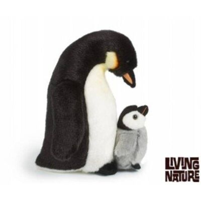 Pinguin Knuffel, met kuiken