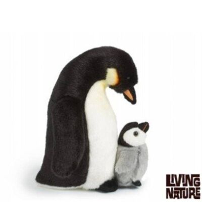 Pinguin Knuffel, met kuiken