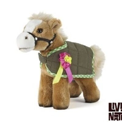 Knuffel Paard met dekje