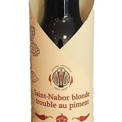 Bière St Nabor Blonde au Piment Force 1 33 cl