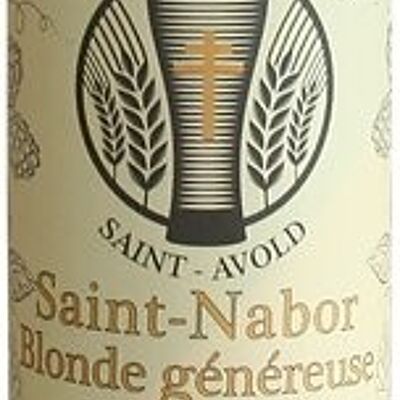 Bière St Nabor Blonde Généreuse 75 cl