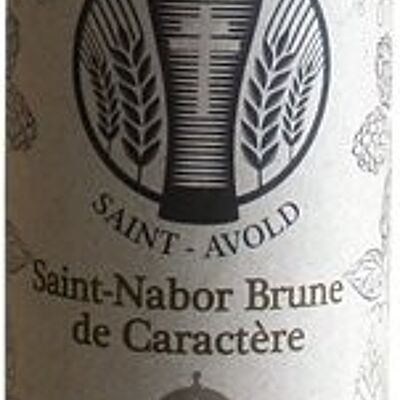 Bière St Nabor Brune de Caractère 75 cl