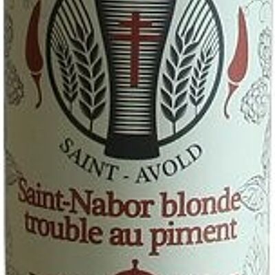 Bière St Nabor Blonde au Piment Force 1 75 cl