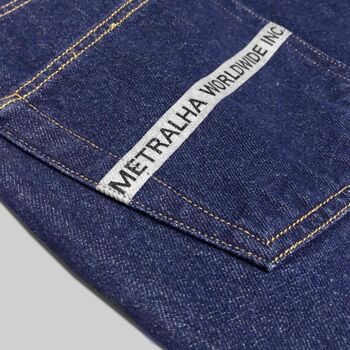 MTRL INC Jeans Réfléchissants-Bleu Foncé 5