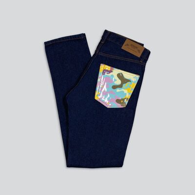 Premium Jeans-Azul oscuro