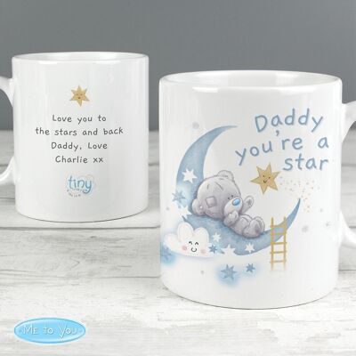 Personalised Tiny Tatty Teddy Daddy Youre A Star Mug