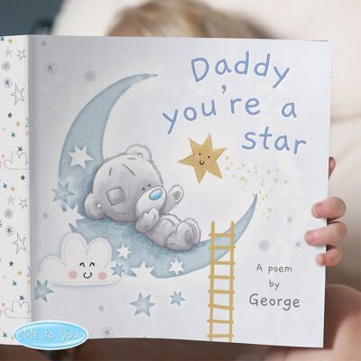 Tiny Tatty Teddy Daddy personalizzato sei un libro di stelle