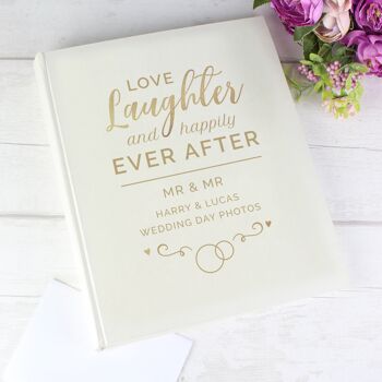 Album traditionnel Happily Ever After personnalisé 1