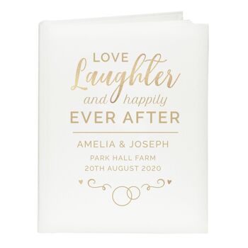 Album traditionnel Happily Ever After personnalisé 2