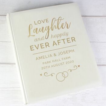 Album traditionnel Happily Ever After personnalisé 3