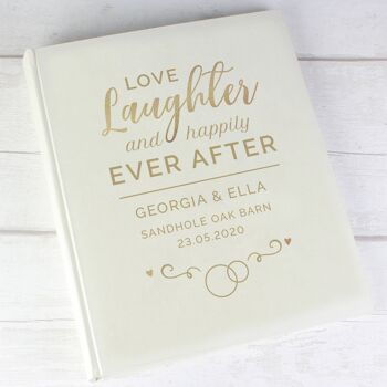 Album traditionnel Happily Ever After personnalisé 4