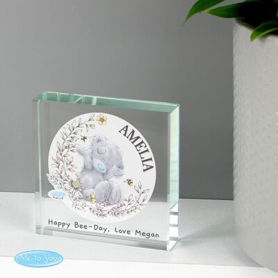 Personalised Me to You Bees Large Crystal Token