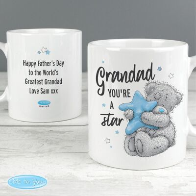 Personalisierte Me To You Grandad Youre A Star Tasse
